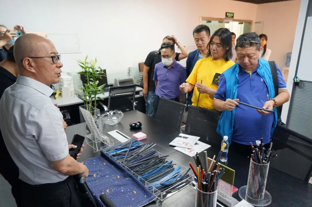 7走访会员企业活动丨ZOBO草莓视频操逼董事长张新峰以北京声光视讯行业协会会长身份走访会员企业
